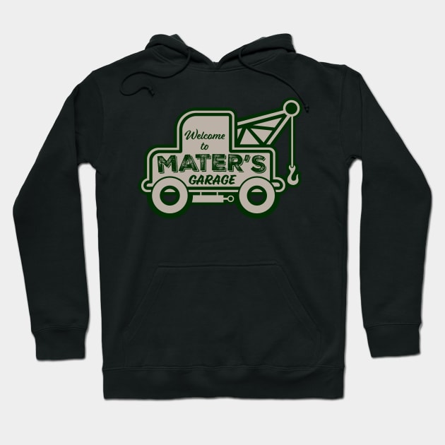 Mater's Garage #3 Hoodie by gravelskies